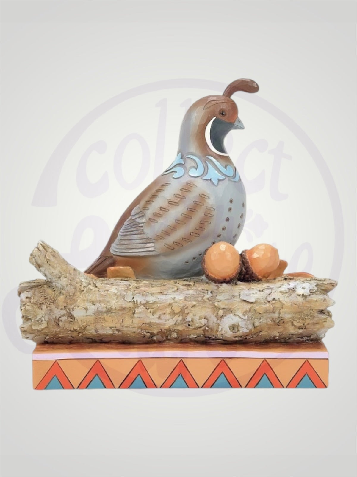 Jim Shore Heartwood Creek - Shades of Fall Quail Harvest Figurine